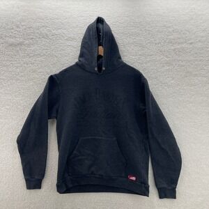 VTG Jack Daniels Indian Motorcycle Hoodie Mens L Gray American Apparel F498 USA